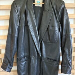 Tannery West Vintage Black Blazer